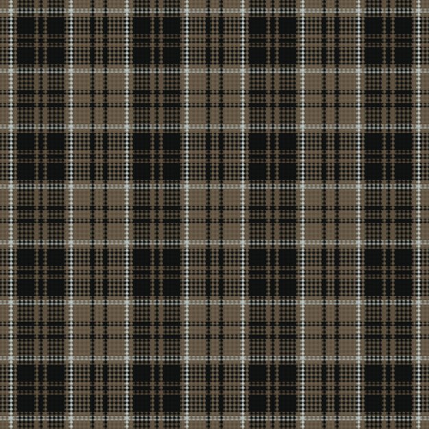 Tartan plaid pattern with texture Vector illustration