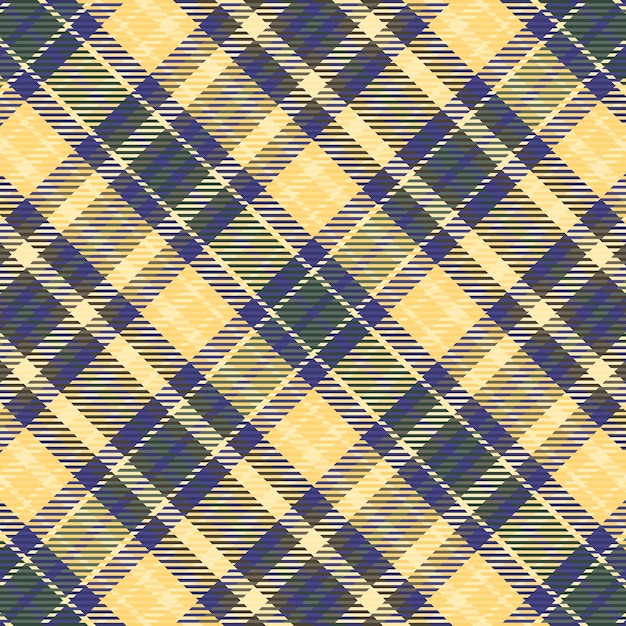 Tartan plaid pattern with texture Vector illustration