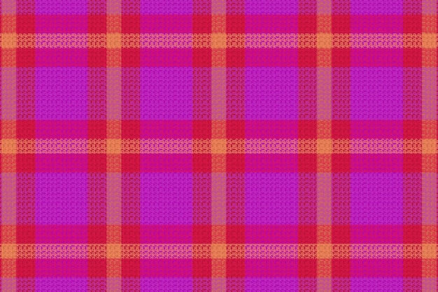 Tartan plaid pattern with texture and warm color