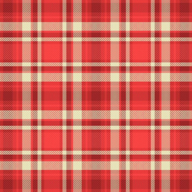 Tartan plaid pattern with texture and warm color