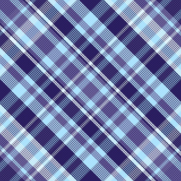 Vector tartan plaid pattern with texture