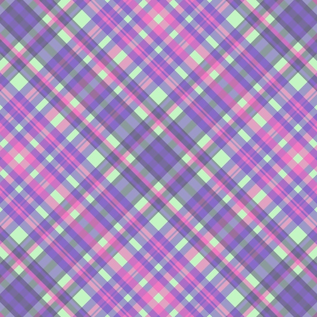 Vector tartan plaid pattern with texture