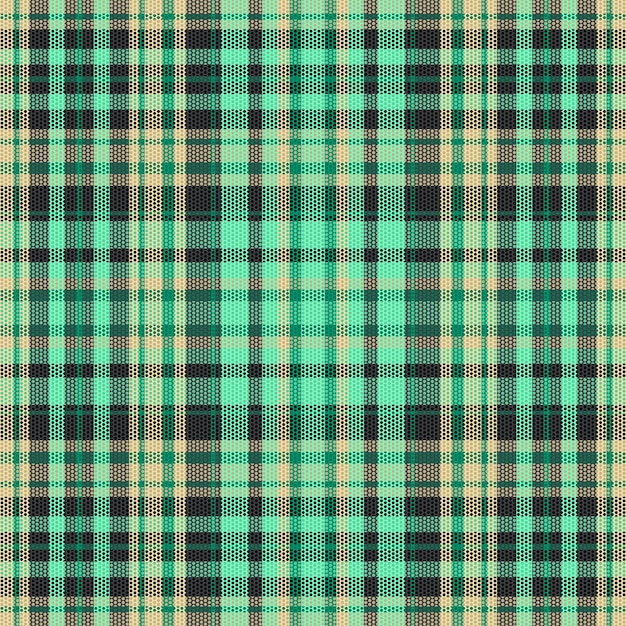 Vector tartan plaid pattern with texture