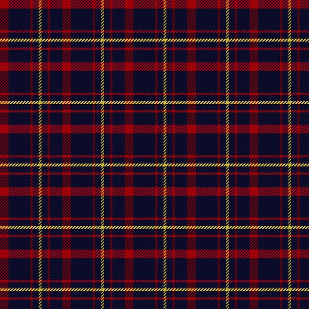 Vector tartan plaid pattern with texture