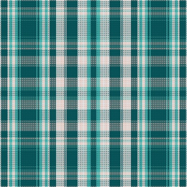 Tartan or plaid retro color pattern Vector illustration design