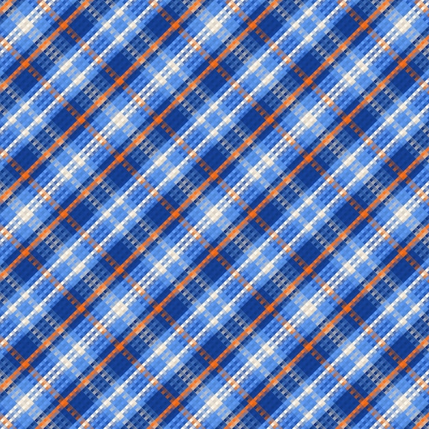 Modello di colore retrò scozzese o plaid