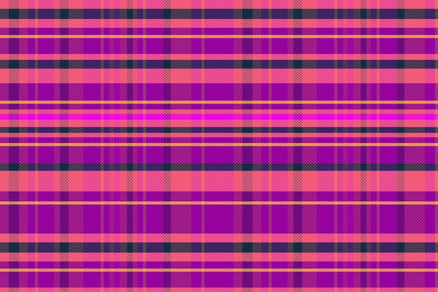 Tartan or plaid retro color pattern