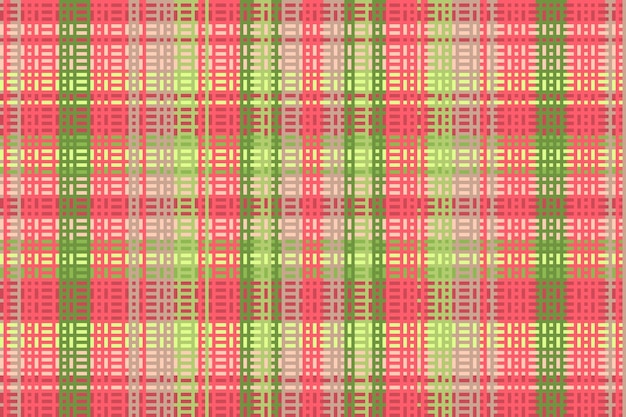 Tartan or plaid retro color pattern