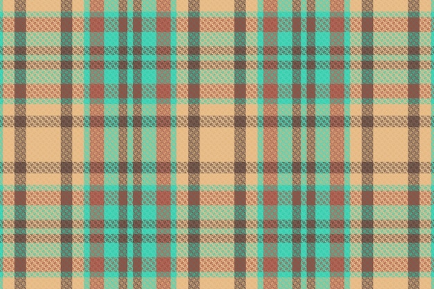 Tartan or plaid retro color pattern