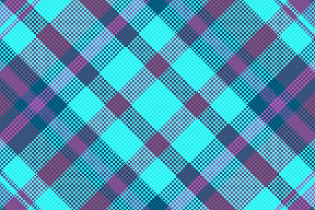 Vector tartan or plaid vintage color pattern