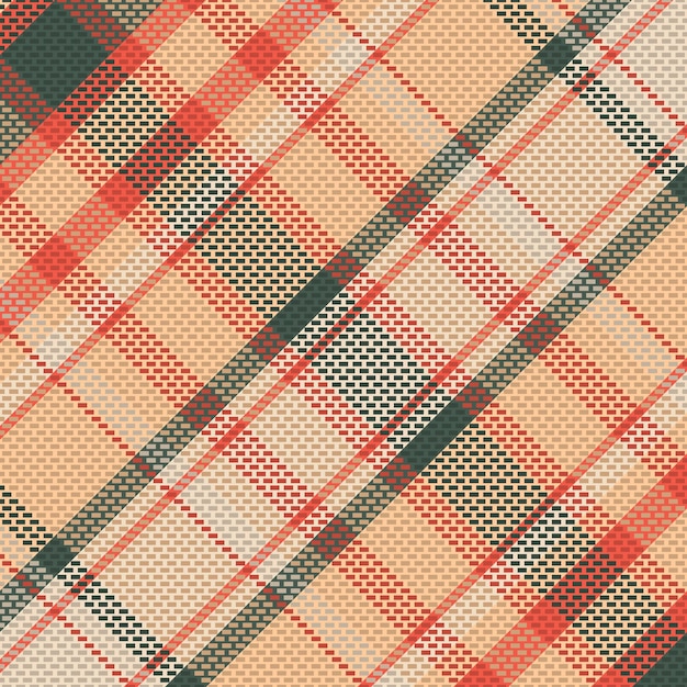 Tartan or plaid vintage color pattern