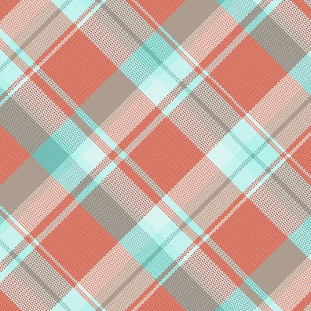 Tartan or plaid winter color pattern