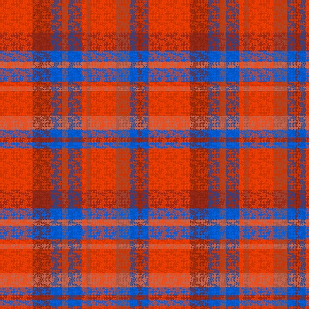 Tartan or plaid winter color pattern