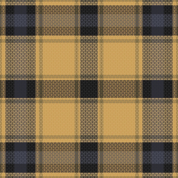 Tartan Plaid With Night Color Pattern