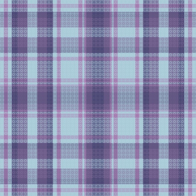 Tartan Plaid With Night Color Pattern