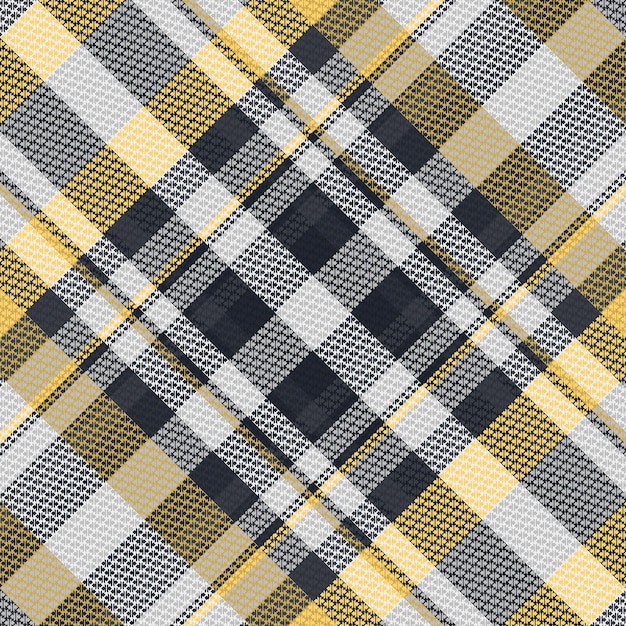 Tartan Plaid With Night Color Pattern