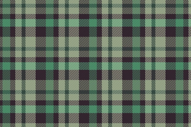 Tartan Plaid With Night Color Pattern