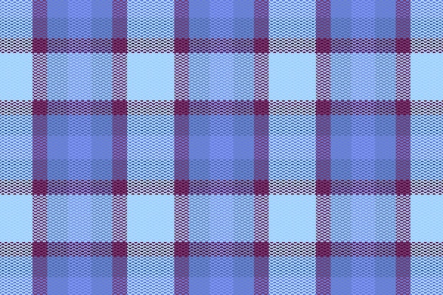 Tartan Plaid With Night Color Pattern