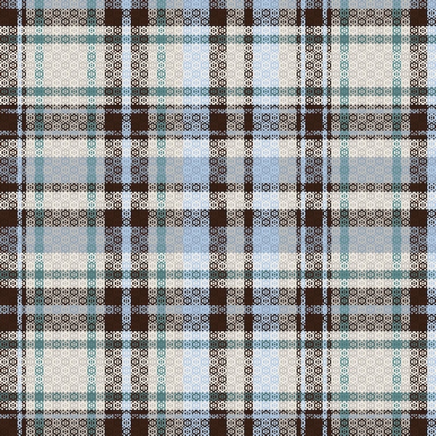 Tartan Plaid With Vintage Color Pattern