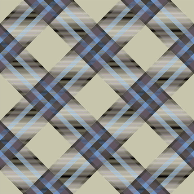 Tartan schotland naadloze geruite patroon vector retro achtergrond stof vintage check kleur vierkante geometrische textuur voor textiel print inpakpapier cadeaubon behang ontwerp