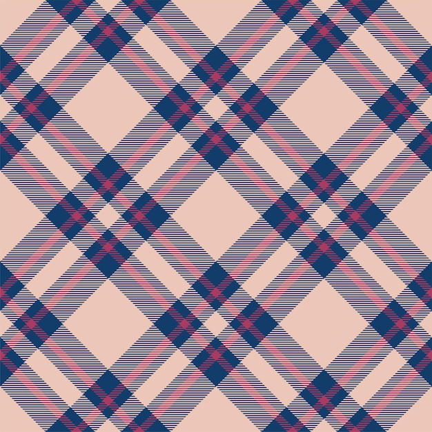 Tartan schotland naadloze geruite patroon vector retro achtergrond stof vintage check kleur vierkante geometrische textuur voor textiel print inpakpapier cadeaubon behang ontwerp