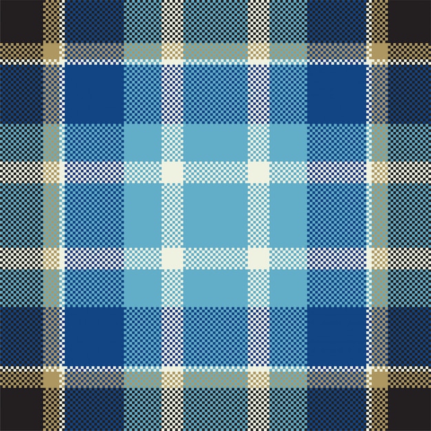 Tartan schots textiel naadloos patroon