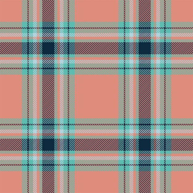 Tartan scotland seamless plaid pattern. retro background fabric. vintage check color square geometric texture.