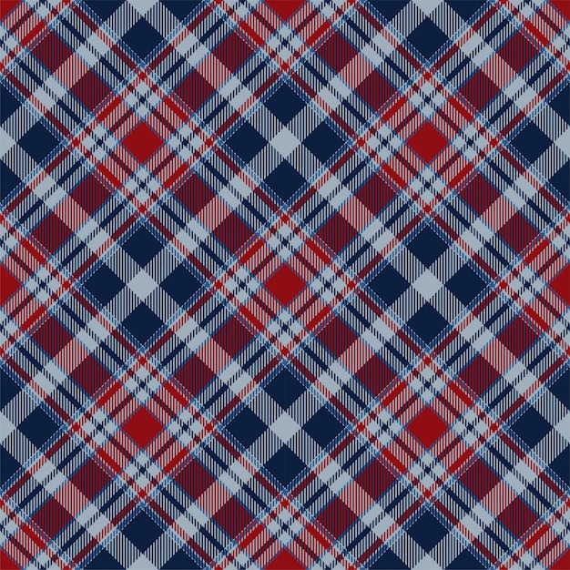 Blue Seamless Tartan Plaid Design Stock Illustration - Download Image Now -  Plaid, Blue, Backgrounds - iStock