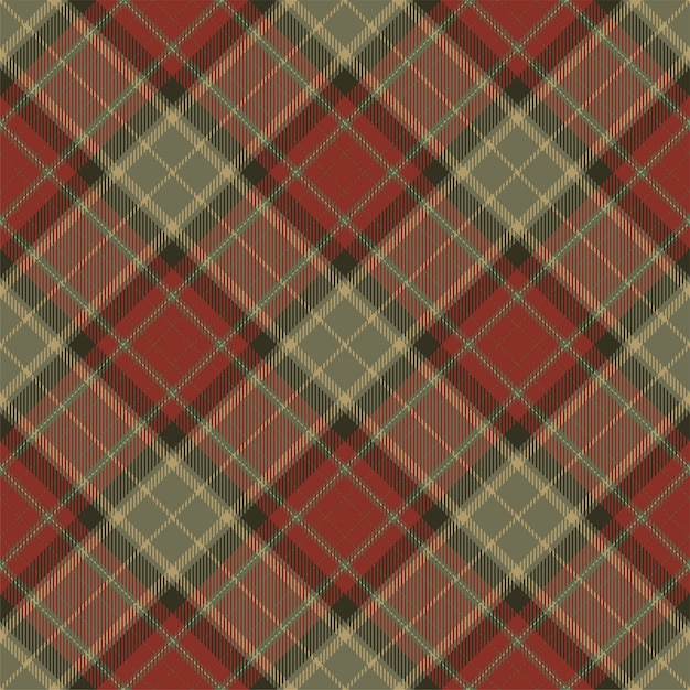 Tartan scotland seamless plaid pattern . Retro background fabric. Vintage check color square geometric texture.