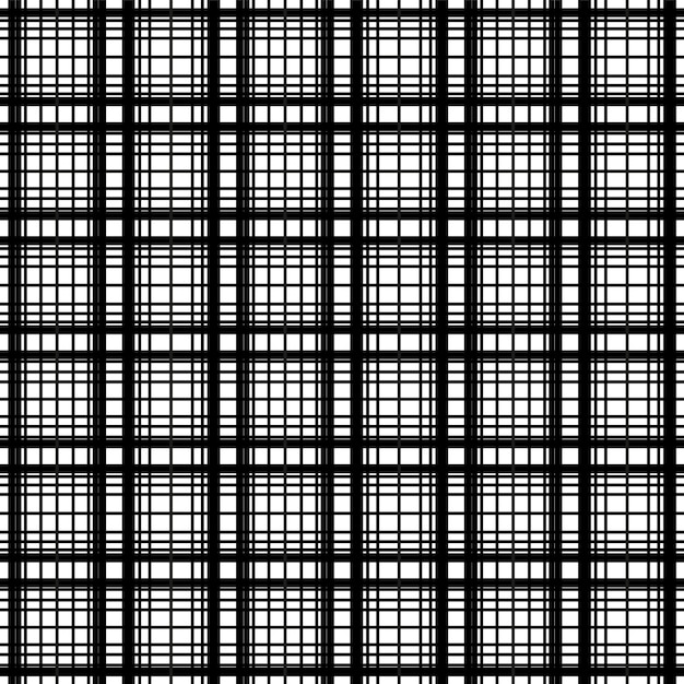 タータンチェックスコットランドシームレス格子縞パターンベクトル。レトロな背景の生地。 EPS