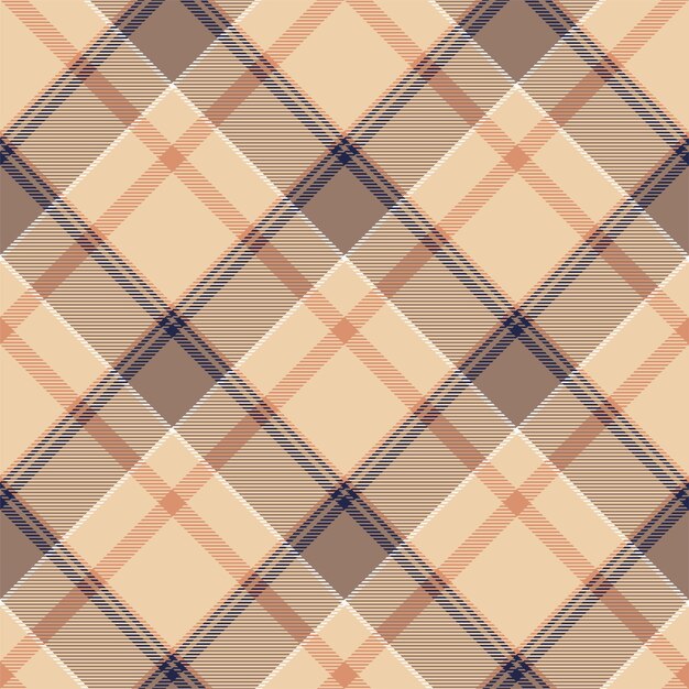 Tartan scotland seamless plaid pattern vector Retro background fabric Vintage check color square geometric texture for textile print wrapping paper gift card wallpaper design