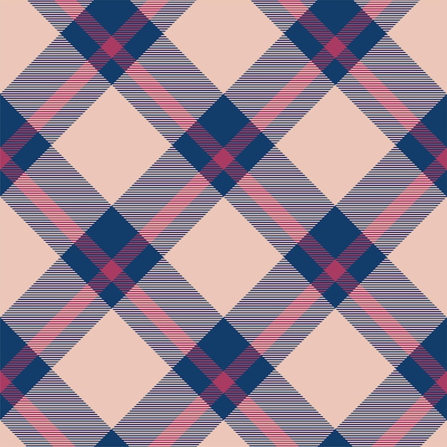 Tartan scotland seamless plaid pattern vector Retro background fabric Vintage check color square geometric texture for textile print wrapping paper gift card wallpaper design