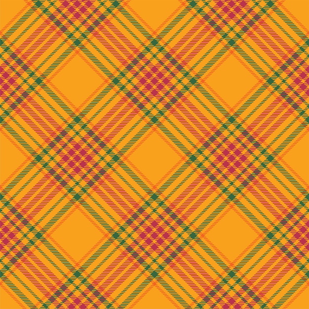 Tartan scotland seamless plaid pattern vector Retro background fabric Vintage check color square geometric texture for textile print wrapping paper gift card wallpaper design