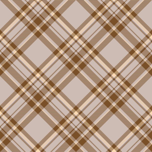 Tartan scotland seamless plaid pattern vector Retro background fabric Vintage check color square geometric texture for textile print wrapping paper gift card wallpaper flat design