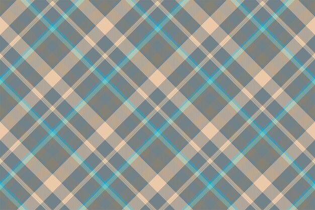 Tartan scotland seamless plaid pattern vector retro background fabric vintage check color square geometric texture