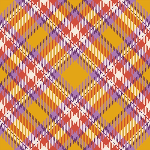 Tartan scotland seamless plaid pattern vector. Retro background fabric. Vintage check color square geometric texture.