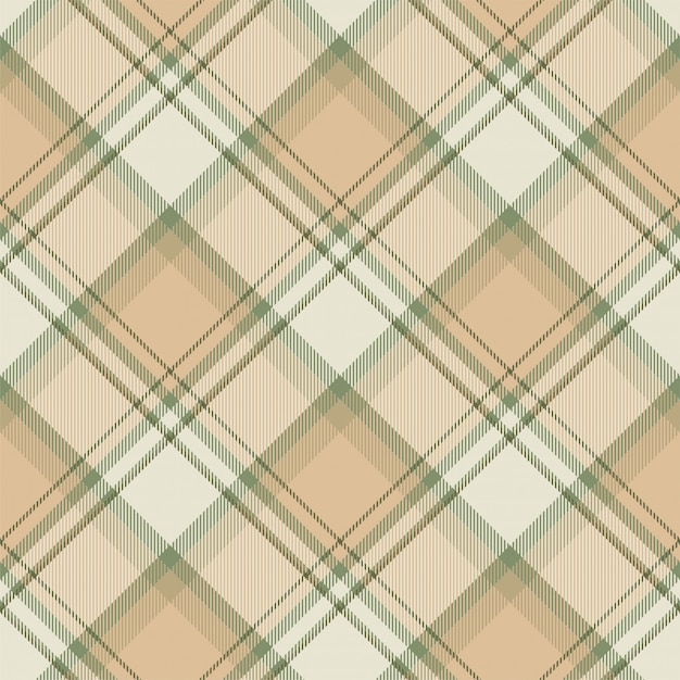 Vettore senza cuciture del modello del plaid di scozia scozzese. tessuto di fondo retrò. struttura geometrica quadrata di colore di controllo dell'annata.