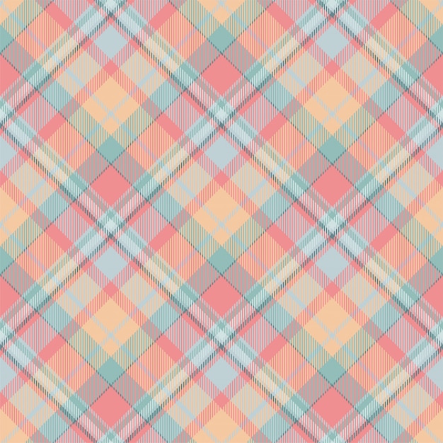タータンスコットランドのシームレスな格子縞のパターン