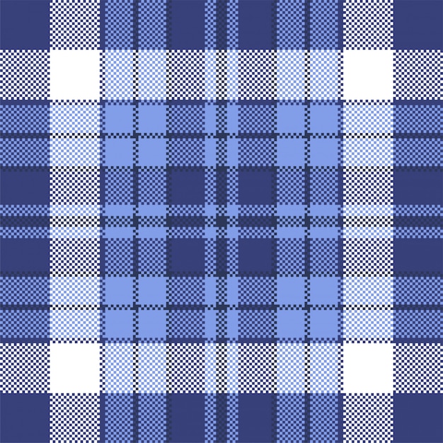 ベクトル タータンスコットランドのシームレスな格子縞のパターン