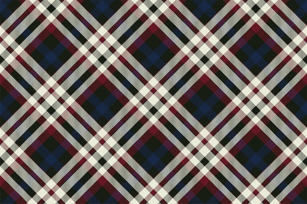 Vector tartan scotland seamless plaid pattern