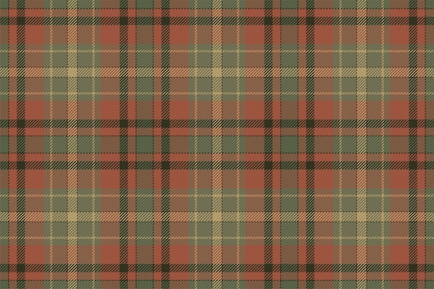 タータンスコットランドのシームレスな格子縞のパターン。