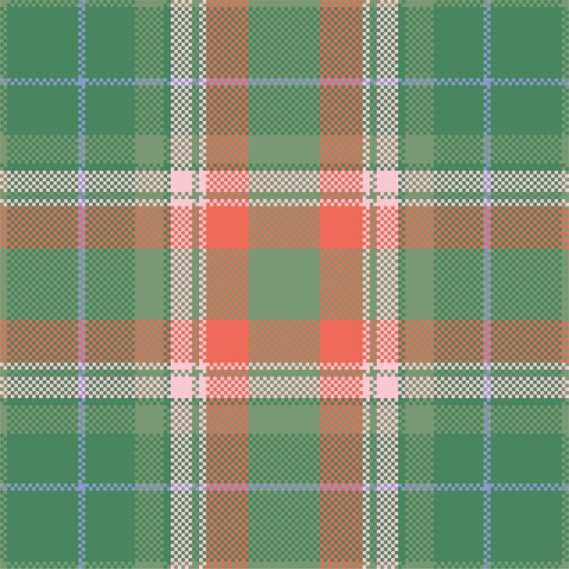 Vector tartan seamless pattern. retro fabric. vintage geometric texture