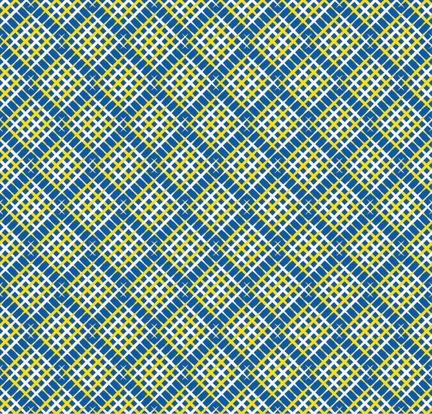 Tartan seamless pattern scottish blue texture