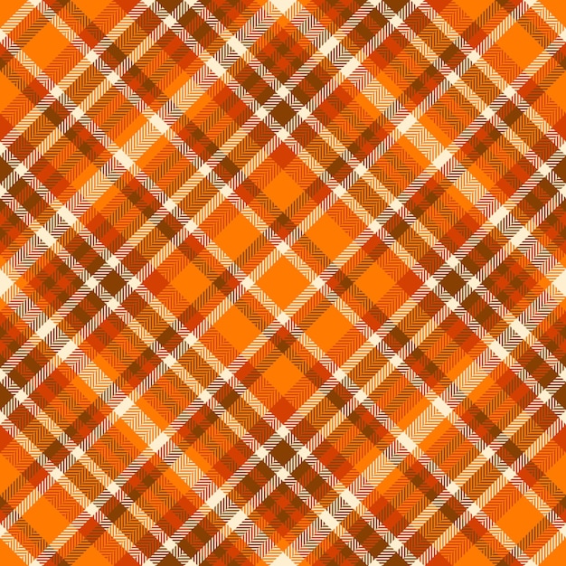 Vector tartan seamless texture of plaid textile pattern with a fabric vector check background