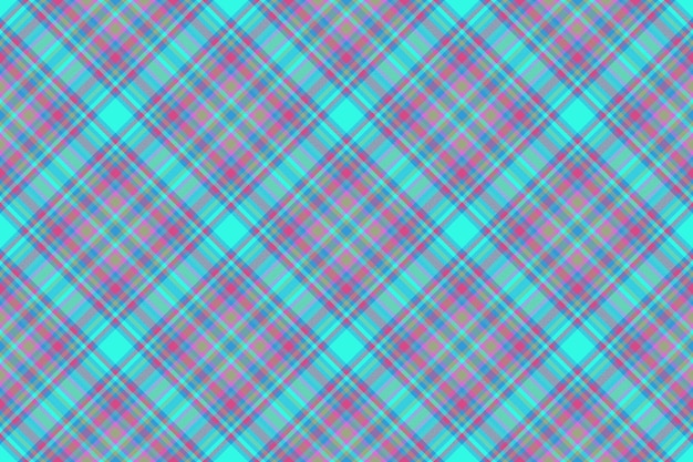 Tartan seamless texture Vector plaid fabric Background pattern check textile