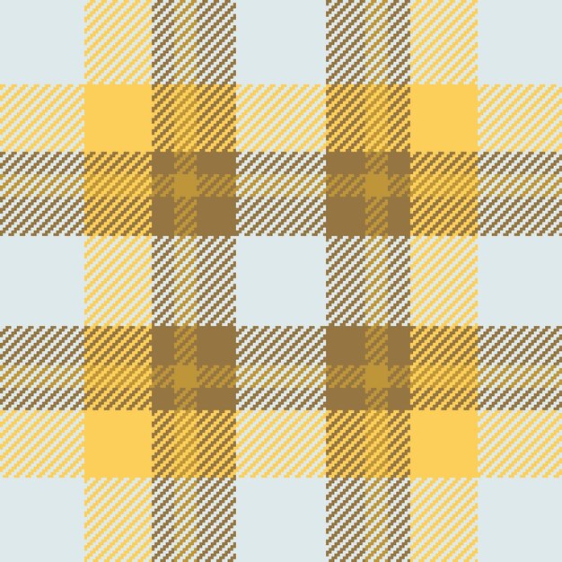 Tartan stof achtergrond van patroon vector plaid met een textuur textiel check naadloos in amber en sterling zilveren kleuren