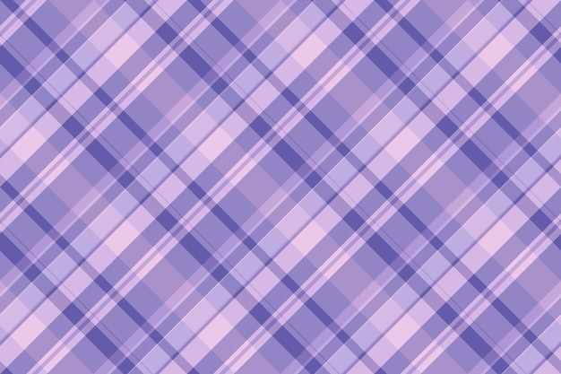 Tartan textile check of background pattern plaid with a fabric texture vector seamless in light and indigo colors