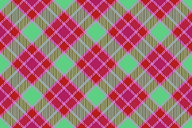 Tartan texture textile Check vector seamless Plaid pattern background fabric