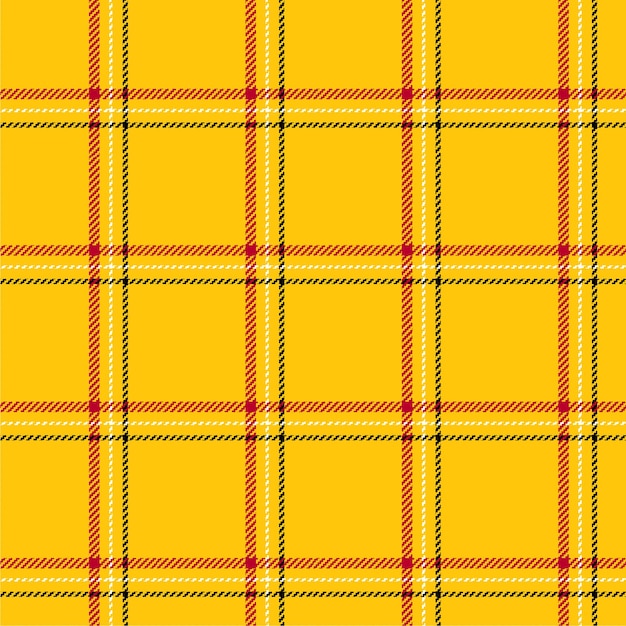 Disegno del modello senza giunture vettoriale in tartan modello vettoriale in flanella