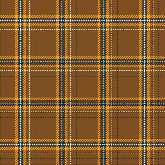 Disegno del modello senza giunture vettoriale in tartan modello vettoriale in flanella